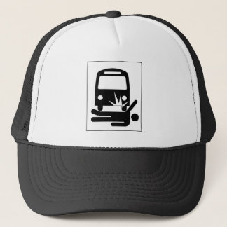 Onder de bus trucker pet