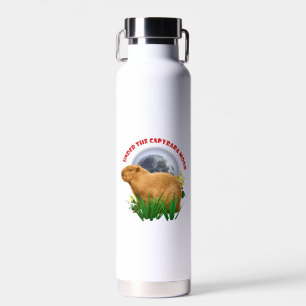 Onder de Capybara-maan Cute Dier Waterfles