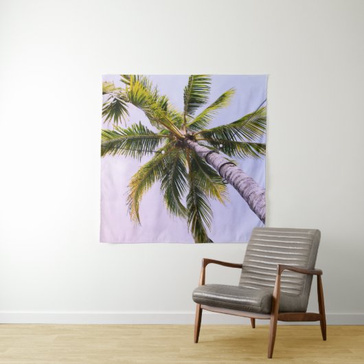 Onder de Caribische palmboom 1 Wandkleed (In situ)