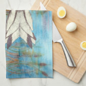 Onder de Cattails Kitchen Towel Theedoek (Quarter Fold)