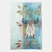 Onder de Cattails Kitchen Towel Theedoek (Verticaal)
