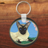 Onder de Cherry Blossom sleutelhanger (Voorkant)