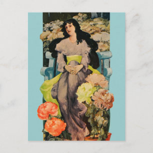 Onder de Chrysanthema Briefkaart