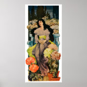 Onder de Chrysanthema Poster (Voorkant)