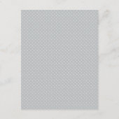 Onder de Chuppah Jewish Wedding Reception Kaart (Achterkant)