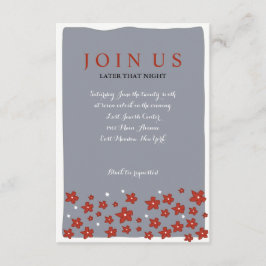 ONDER DE CHUPPAH Jewish Wedding Reply Kaart