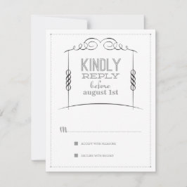 Onder de Chuppah Jewish Wedding Suite Antwoorden K RSVP Kaartje