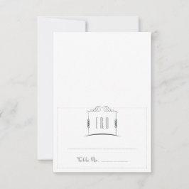 Onder de Chuppah Joods Huwelijk Begeleidingkaart Kaart