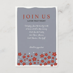 ONDER DE CHUPPAH Joods Wedding Reply Card Kaart
