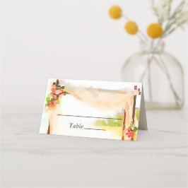 Onder de Chuppah Wedding Plaatskaartje