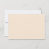 Onder de Chuppah Wedding RSVP-kaart RSVP Kaartje (Achterkant)