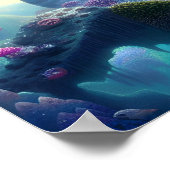 Onder de Crystal-Zeeen Poster (Hoek)