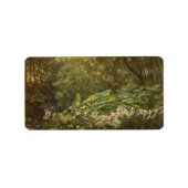 Onder de Dock Leaves van Richard Doyle, Fairy Art Etiket (Voorkant)