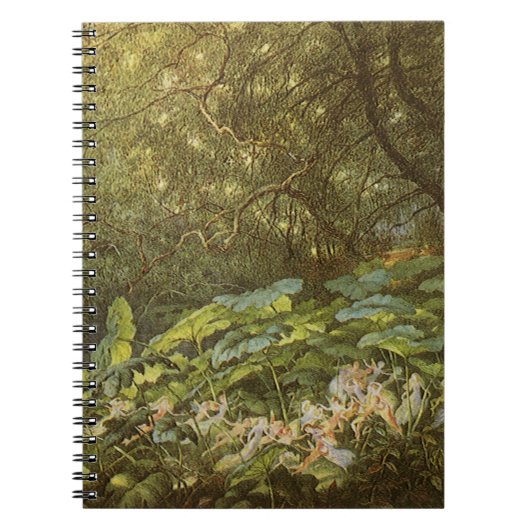 Onder de Dock Leaves van Richard Doyle, Fairy Art Notitieboek (Voorkant)