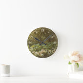 Onder de Dock Leaves van Richard Doyle, Fairy Art Ronde Klok (Huis)