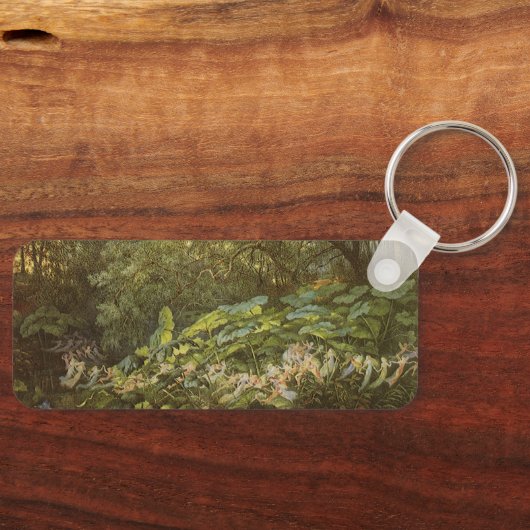 Onder de Dock Leaves van Richard Doyle, Fairy Art Sleutelhanger (Voorkant)