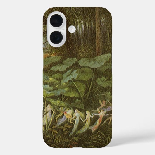 Onder de dokbladeren door Richard Doyle, Sprookjes Case-Mate iPhone Case (Achterkant)