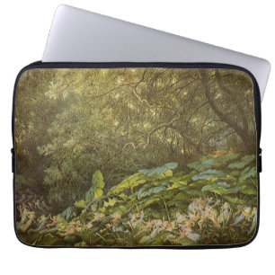 Onder de dokbladeren door Richard Doyle, Sprookjes Laptop Sleeve