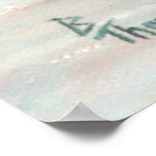 Onder de Druk van het Poster van het Zee (Hoek)