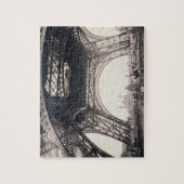 Onder de Eiffeltoren, vóór het stijgen, van 'L' Legpuzzel (Verticaal)