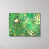 Onder de Emerald Zee Canvas Print (Voorkant)