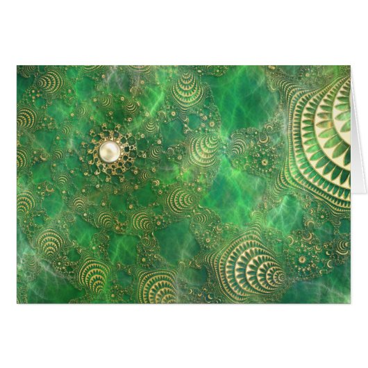 Onder de Emerald Zee Card (Voorkant Horizontaal)