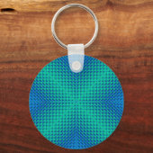 Onder de glazen twee sleutelhanger (Voorkant)