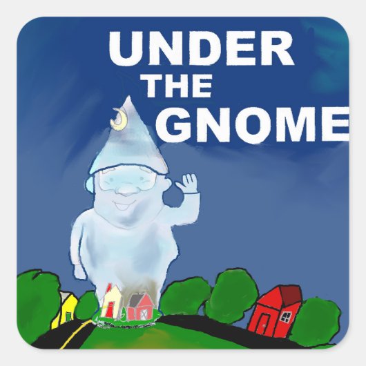 Onder de Gnome Stickers (Voorkant)