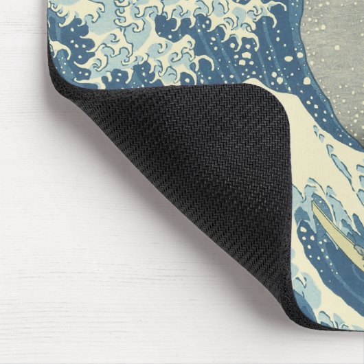 Onder de Golf van Kanagawa, Hokusai, 1830-32 Muismat (Hoek)