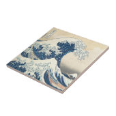 Onder de Golf van Kanagawa Tegeltje (Zijkant)