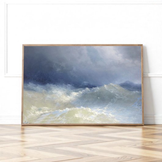 Onder de golven, Aivazovsky Poster