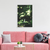 Onder de groene muurkunst canvas afdruk (Insitu (Woonkamer))