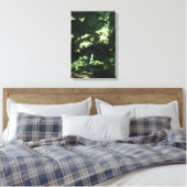 Onder de groene muurkunst canvas afdruk (Insitu (Slaapkamer))