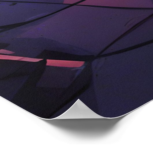 Onder de grond Cyberpunk Poster (Hoek)