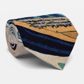 Onder de Grote Golf van Kanagawa Stropdas (Opgerold)