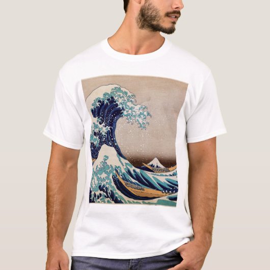 Onder de Grote Golf van Kanagawa T-shirt (Voorkant)