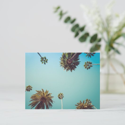 Onder de handpalmen, briefkaart voor fotoreizen (Staand voorkant)