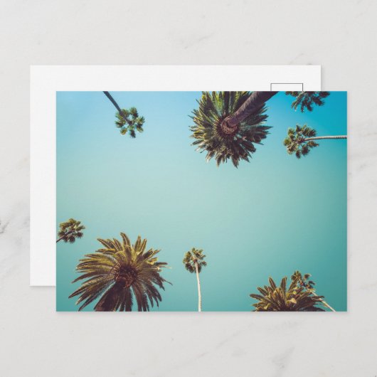 Onder de handpalmen, briefkaart voor fotoreizen (Voorkant / Achterkant)