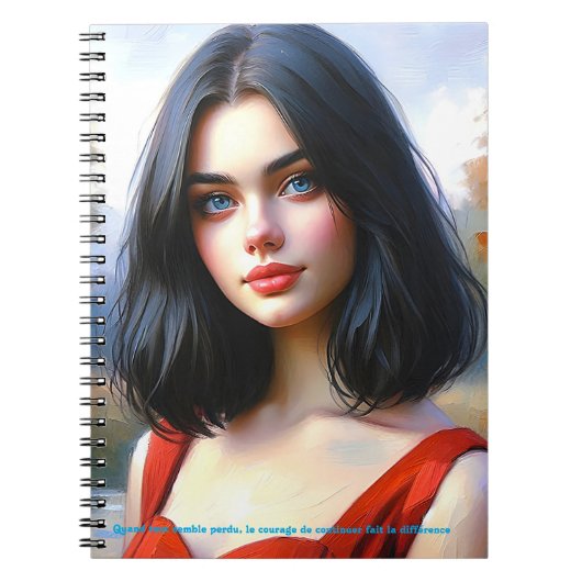 - onder de hemel van de hoop notitieboek (Voorkant)