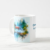 Onder de Horizon Silencieux, prachtige kopje Koffiemok (Voorkant links)