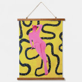 Onder de huid II Hangend Wandkleed (Voorkant)