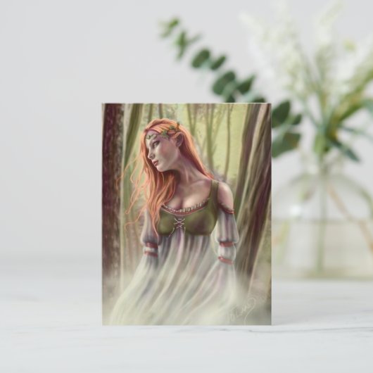 Onder de Ivy Briefkaart (Staand voorkant)