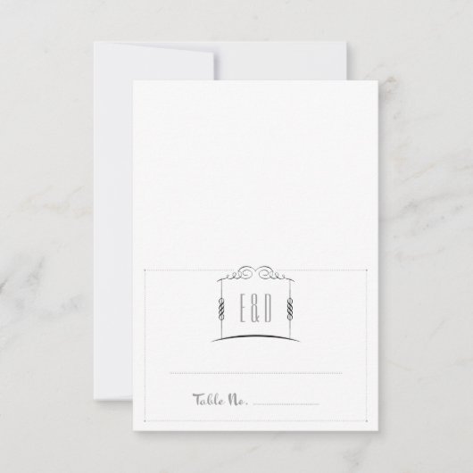 Onder de Joodse Kaart van Chuppah Wedding Escort (Voorkant)