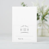 Onder de Joodse Kaart van Chuppah Wedding Escort (Staand voorkant)