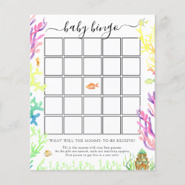 Onder de Kaart van de Bingo van het Zee van de Bab