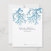 Onder de Kaarten van het advies van het Baby showe (Voorkant)