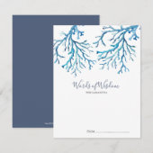 Onder de Kaarten van het advies van het Baby showe (Voorkant / Achterkant)