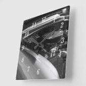 Onder de kap wandklok (Hoek)