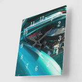 Onder de kap wandklok (Hoek)