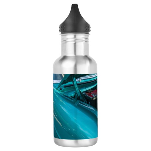 Onder de kap waterfles (Links)